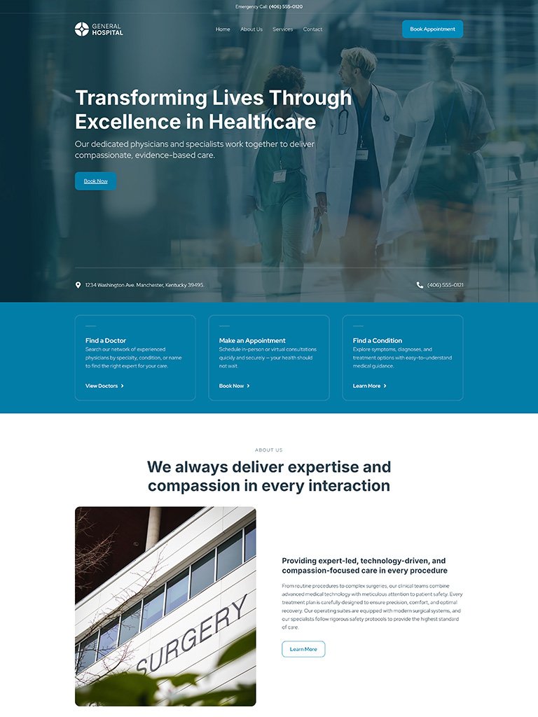 General Hospital Template
